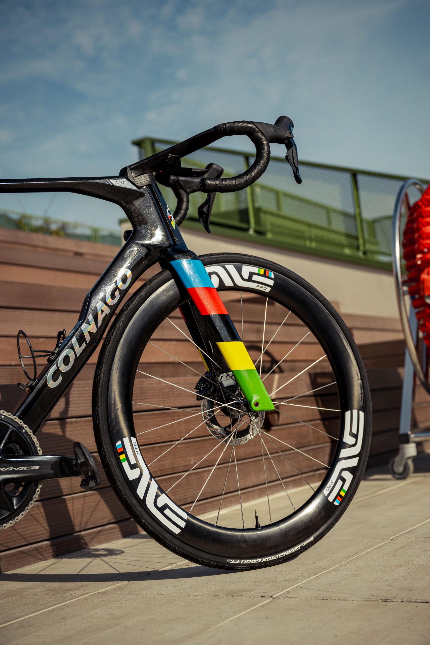 Brandon McNulty's World Championship Colnago Y1Rs.
