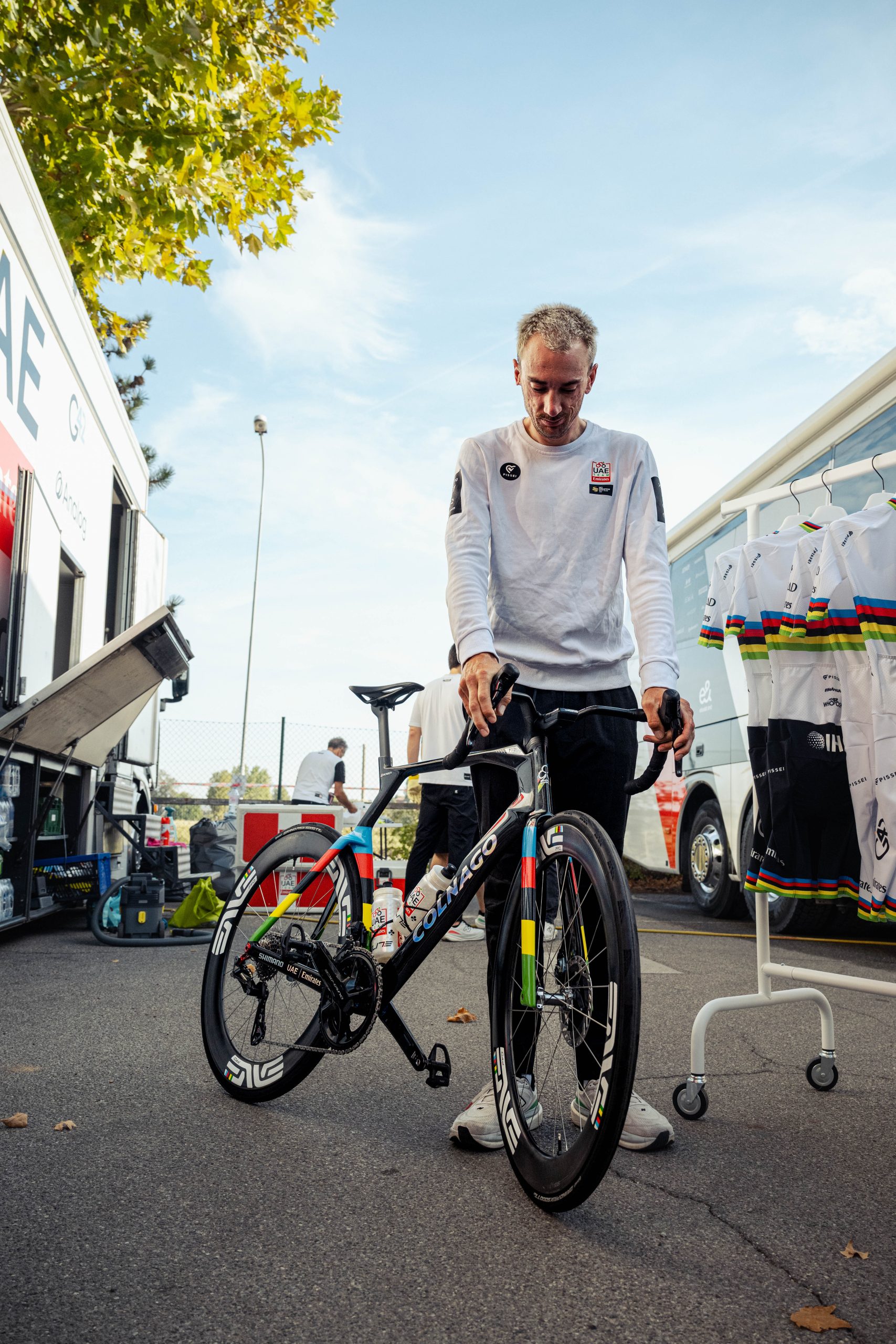 Brandon McNulty's World Championship Colnago Y1Rs.