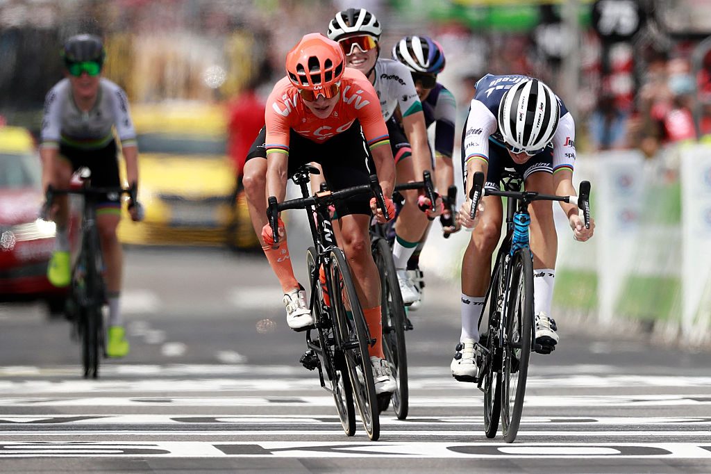 Lizzie Deignan and Marianne Vos