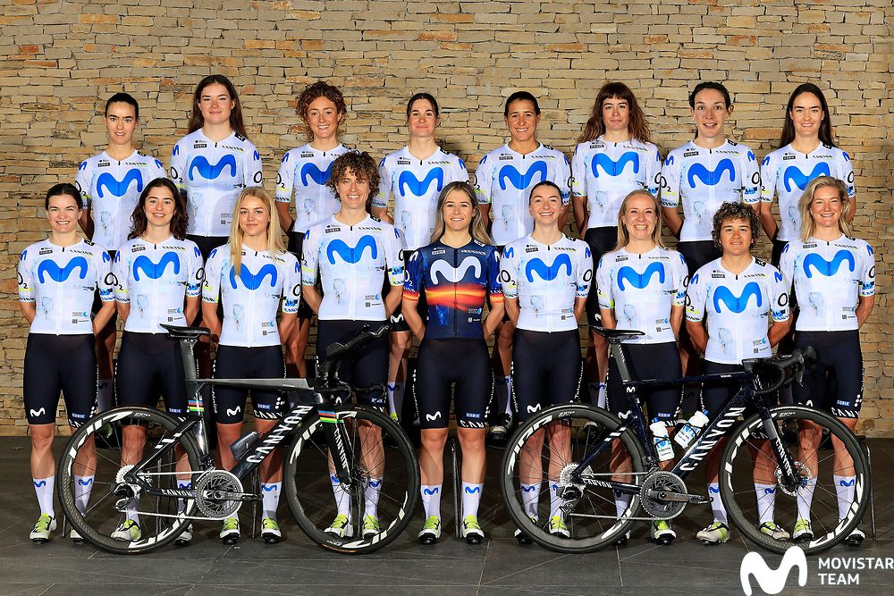 Movistar Team women's squad 2026