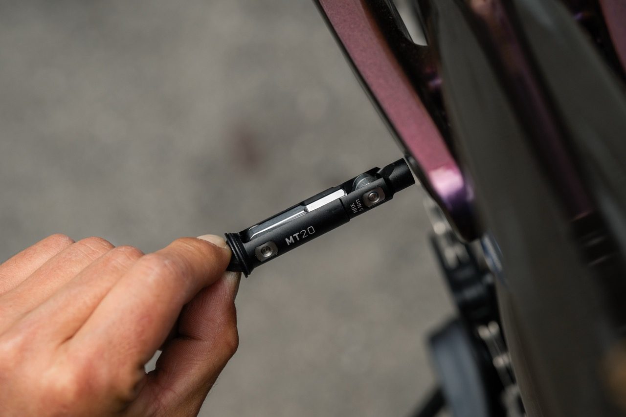 Orbea Wild LT M-LTD RS with built-in multi tool