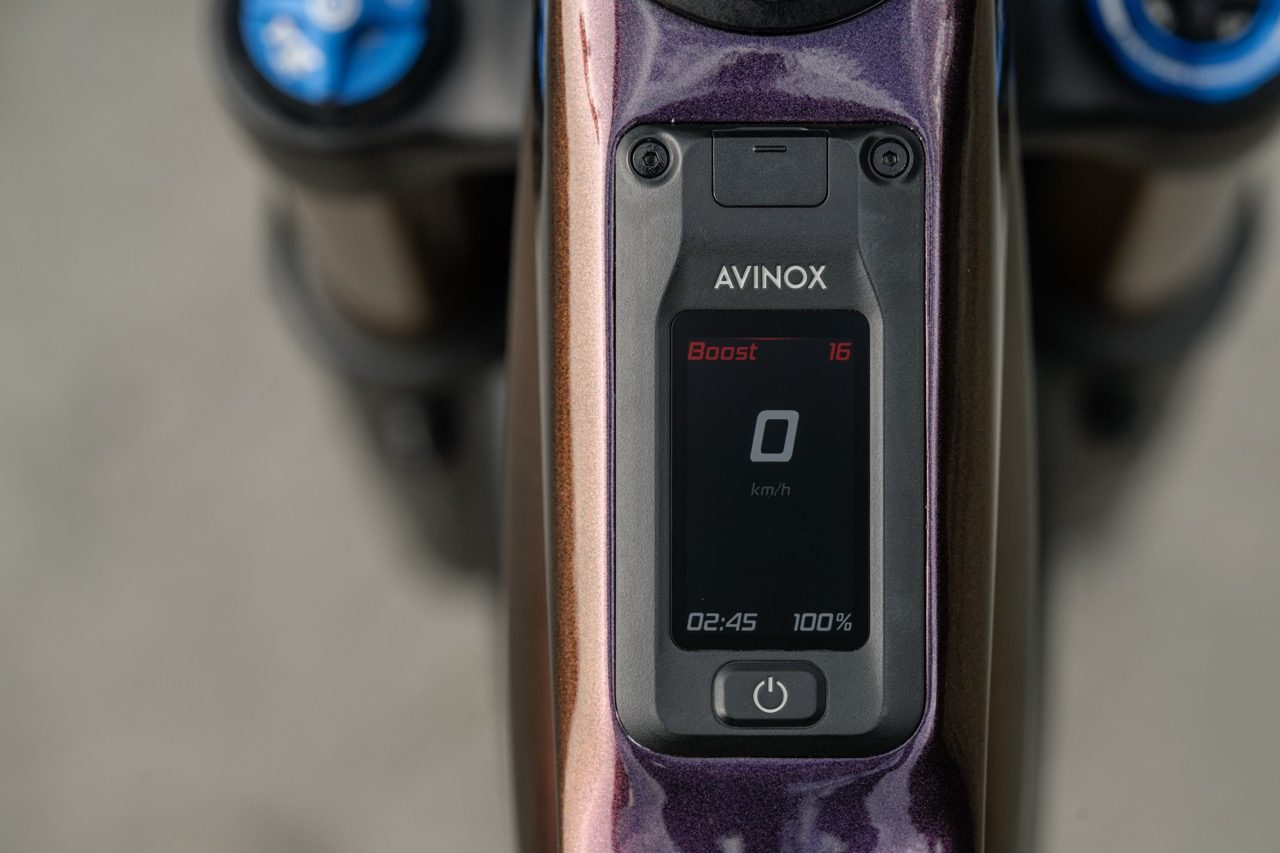 Orbea Wild LT M-LTD RS with Avinox display