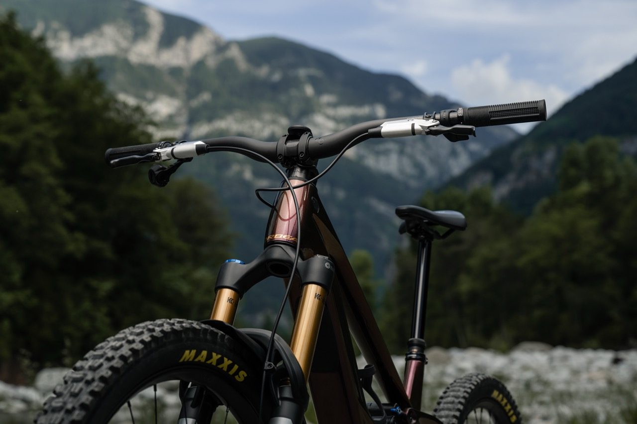 Orbea Wild LT M-LTD RS with handlebars