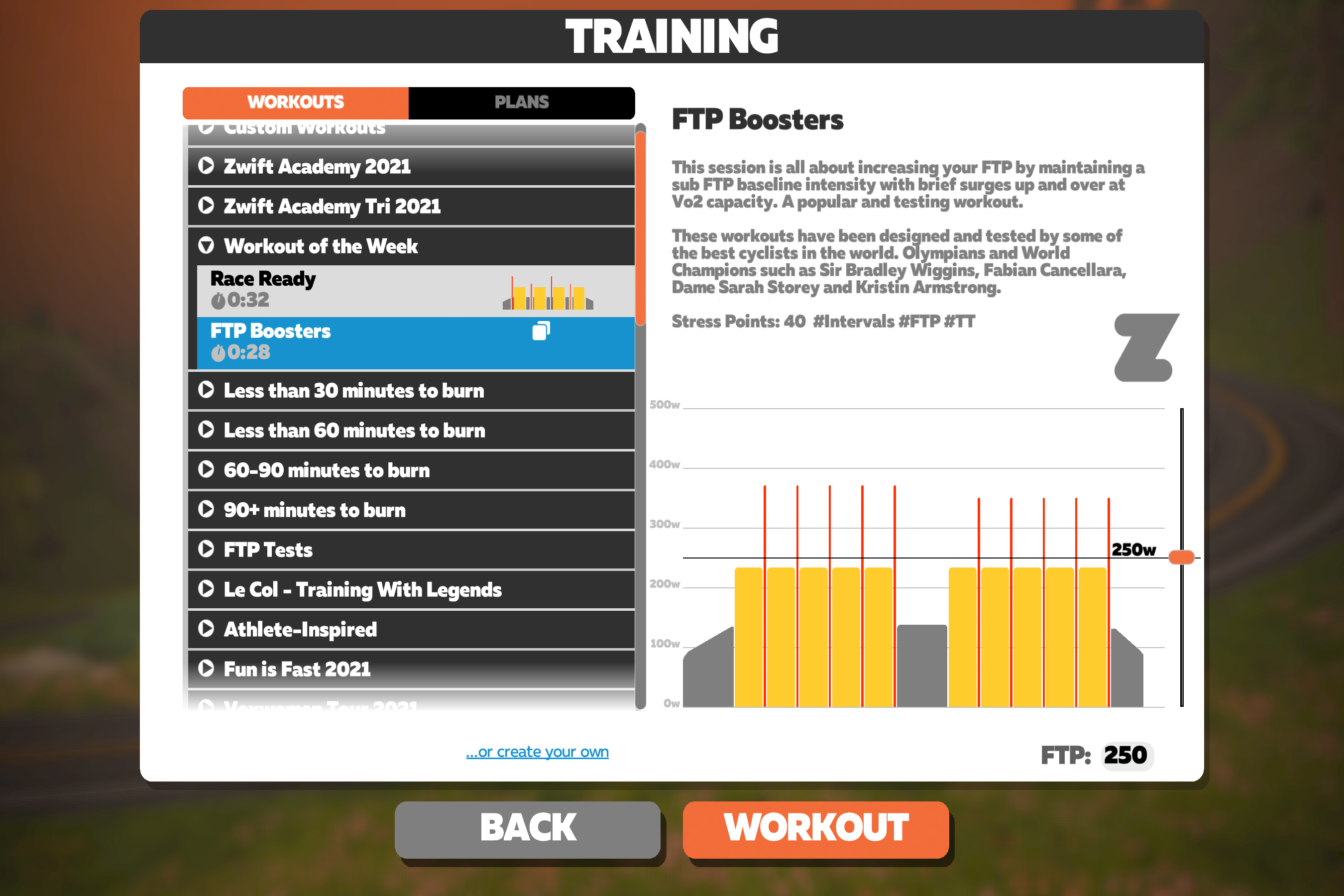 Zwift Workout of the Week Zwift Workout of the Week