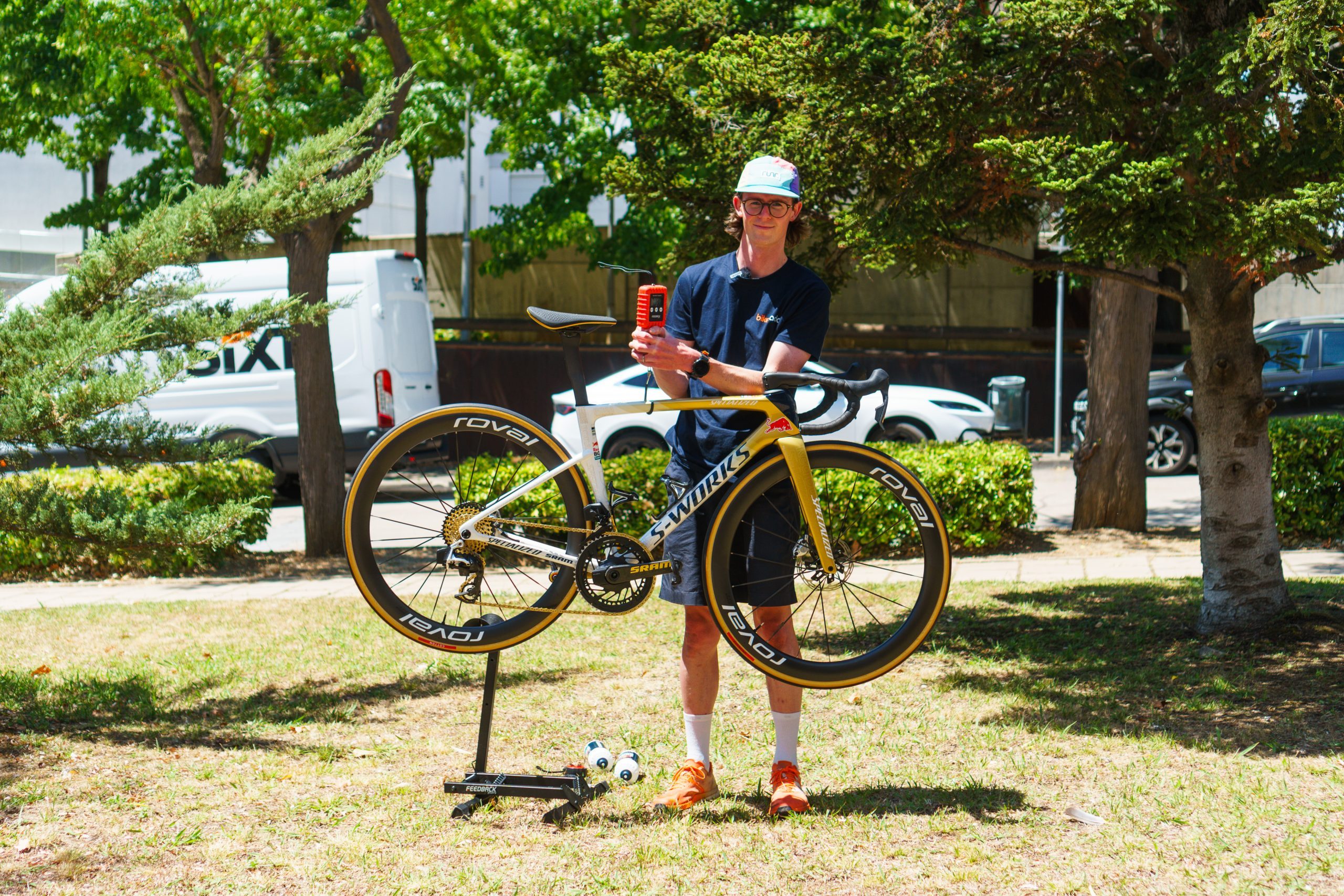 Remco Evenepoel Specialized S-Works Tarmac SL9 at the 2026 Tour de France