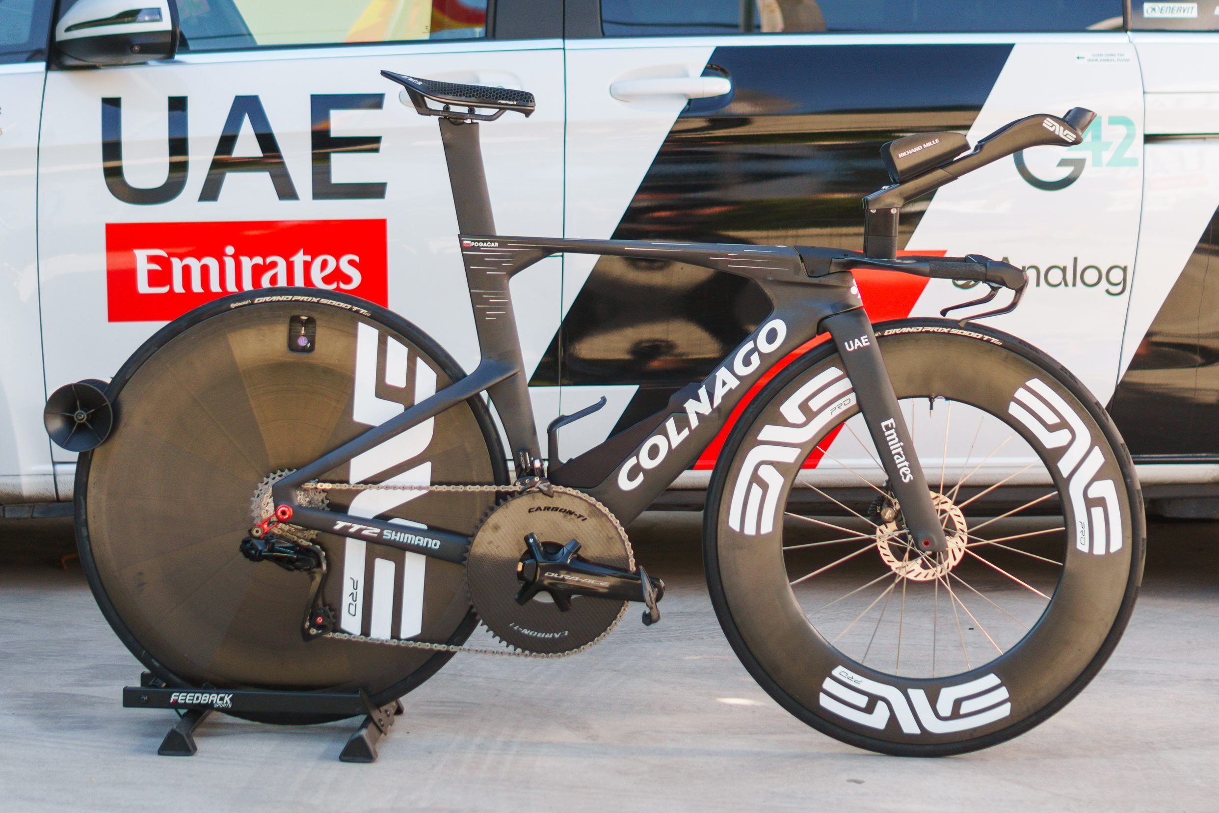 Tadej Pogačar Colnago TT2 Tour de France 2026