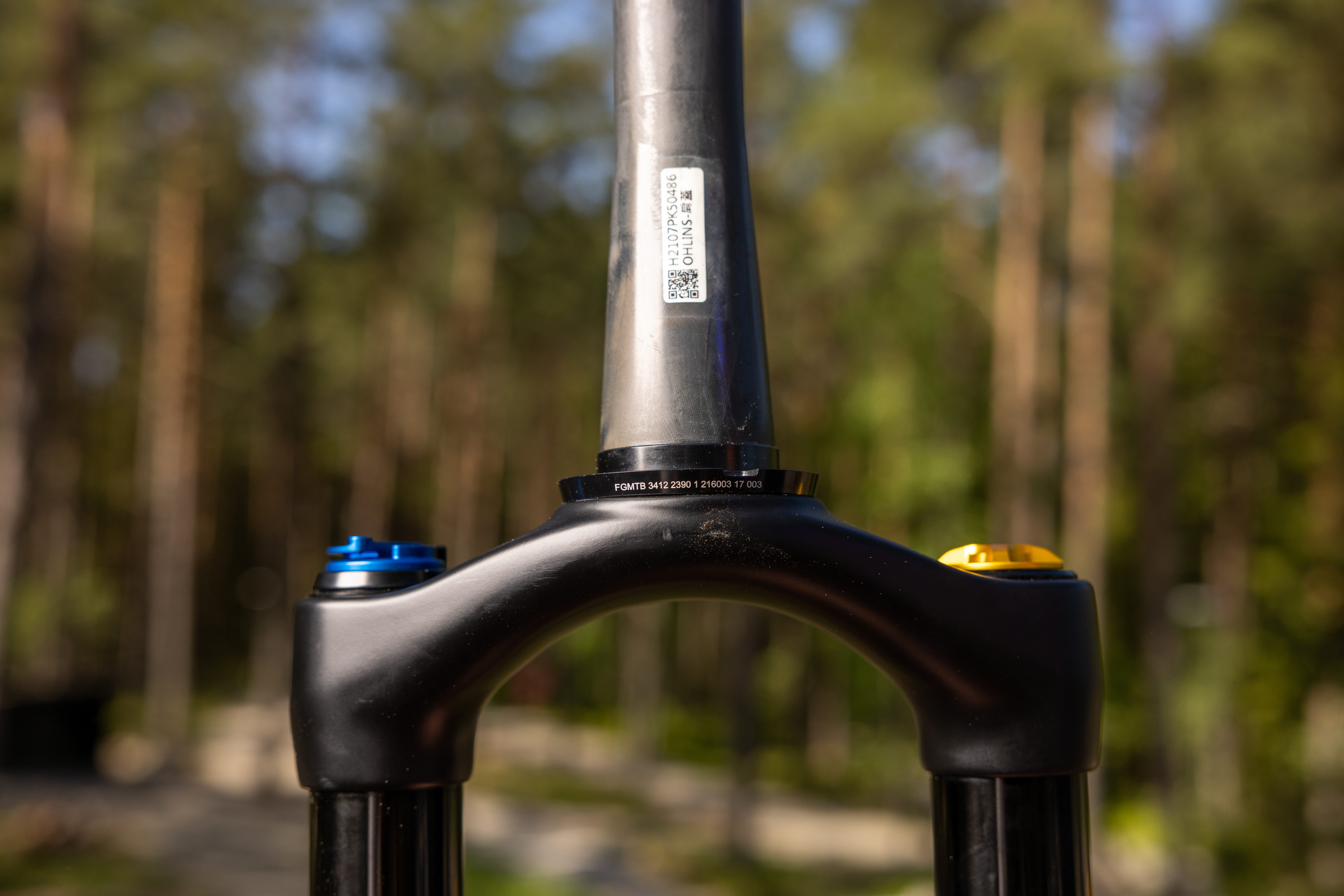 New Ohlins RXC34 and TXCAir Ohlins RXC34 m.1 carbon steerer tube csu