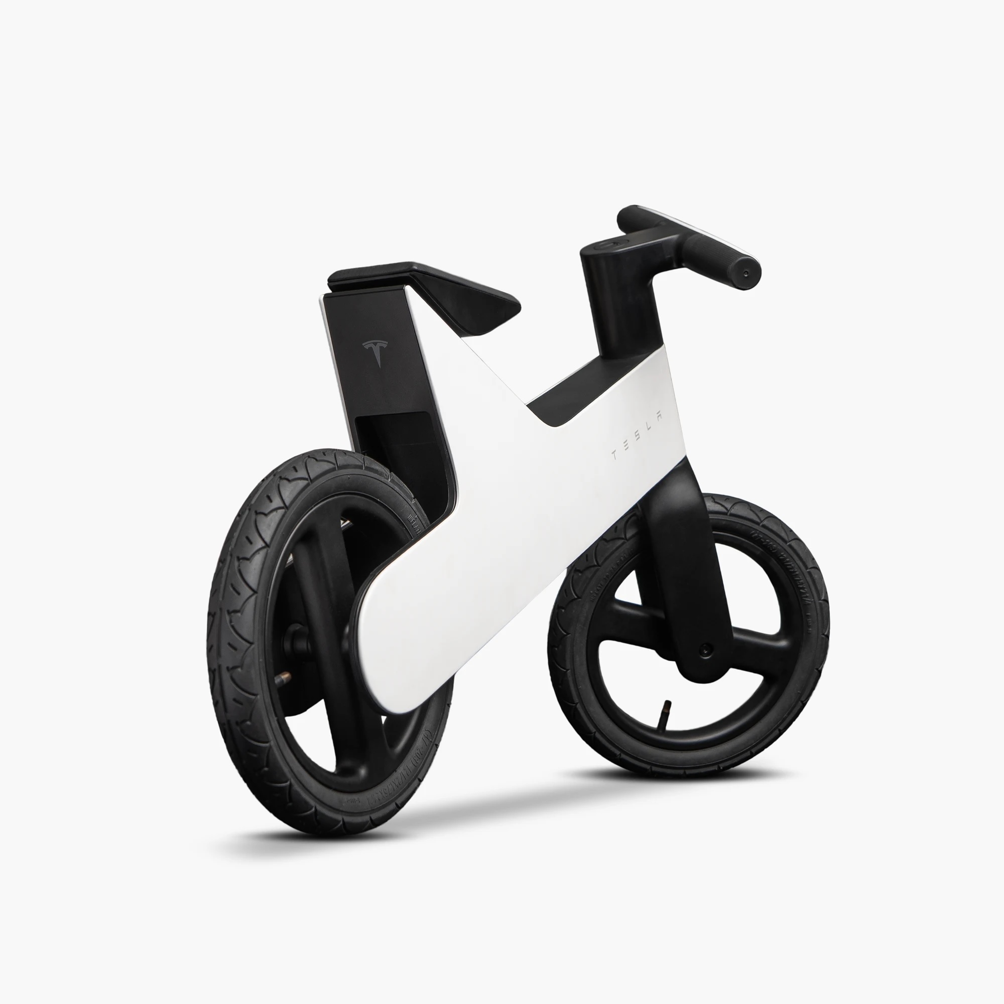 Tesla balance bike.