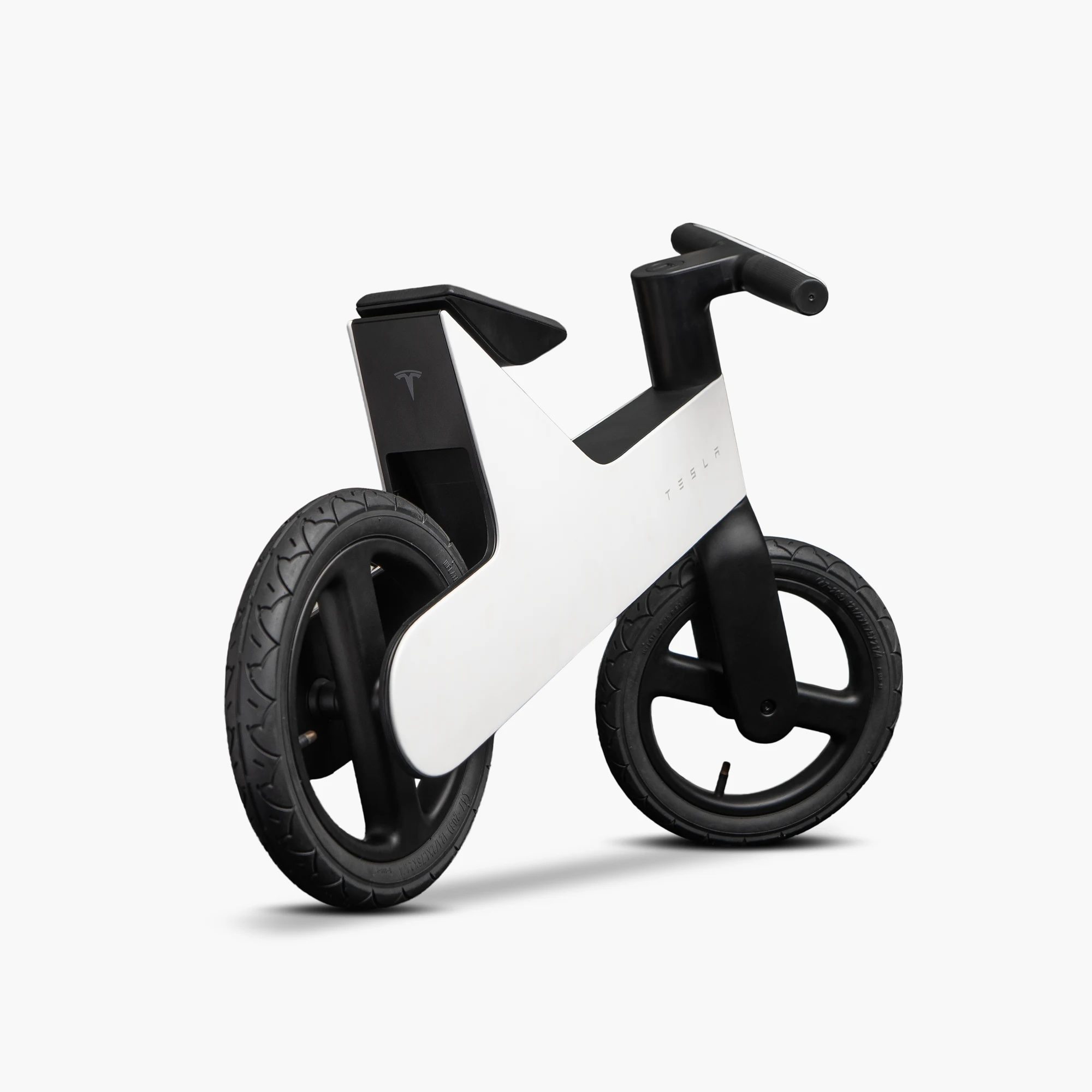 Tesla balance bike.