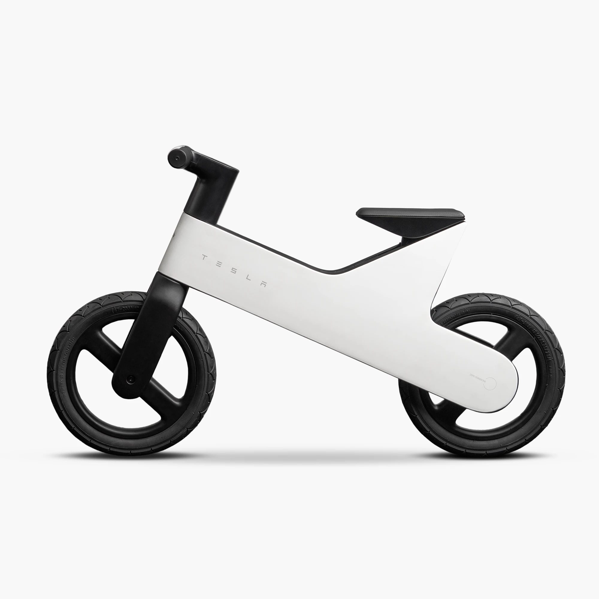 Tesla balance bike.