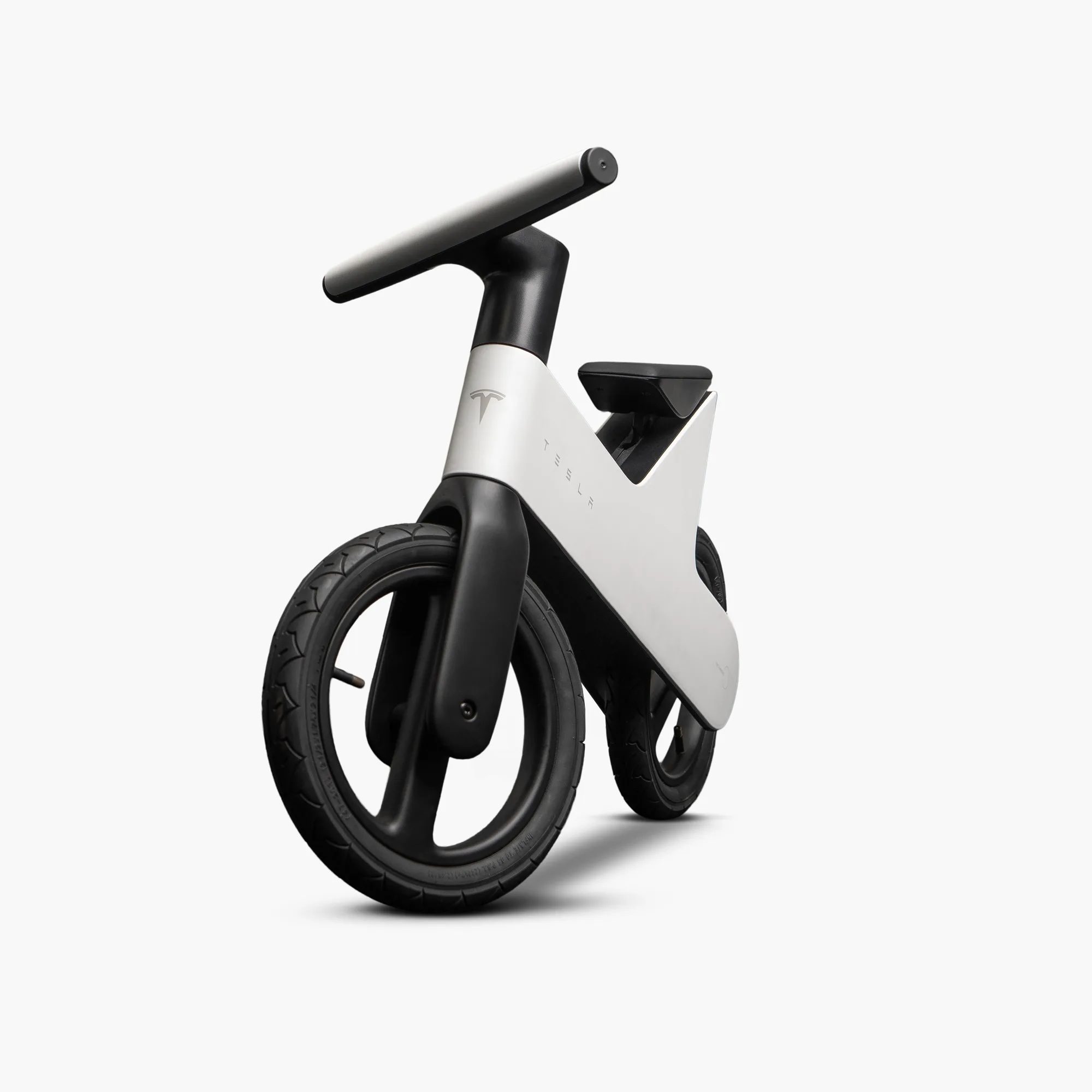 Tesla balance bike.
