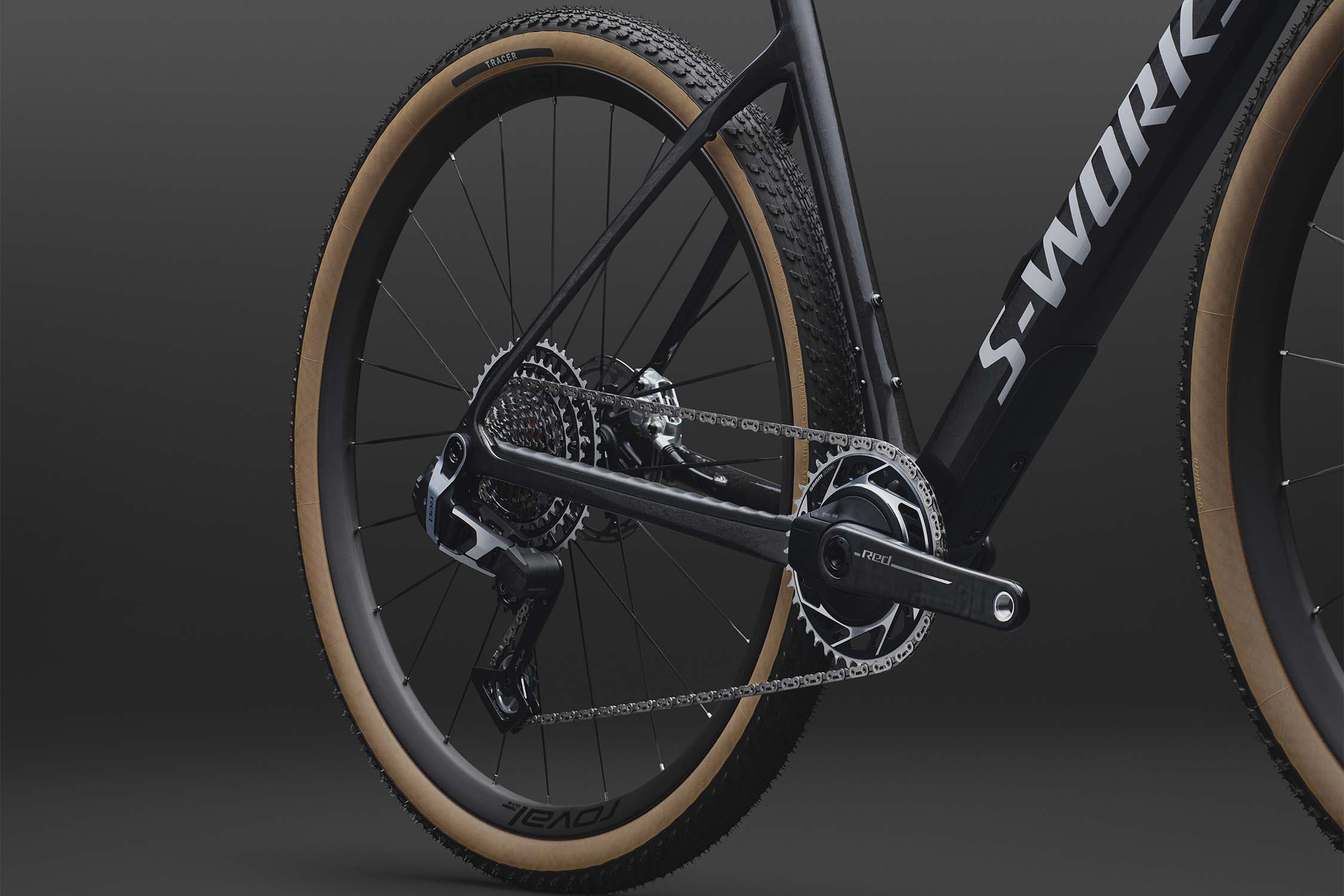 Specialized S-Works Diverge 4 SRAM Red drivetrain.