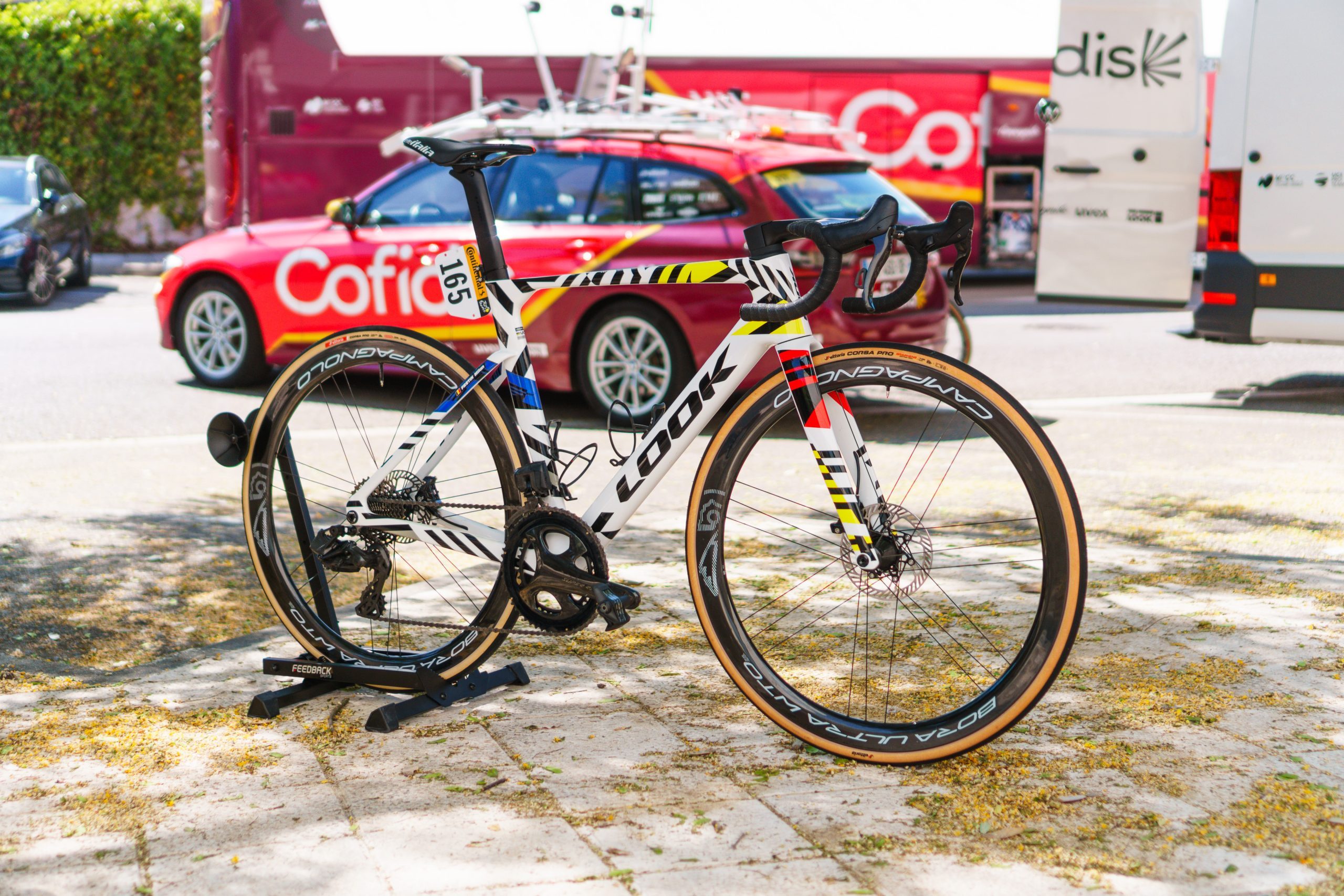Milan Fretin Look 795 Blade RS at the 2026 Tour de France