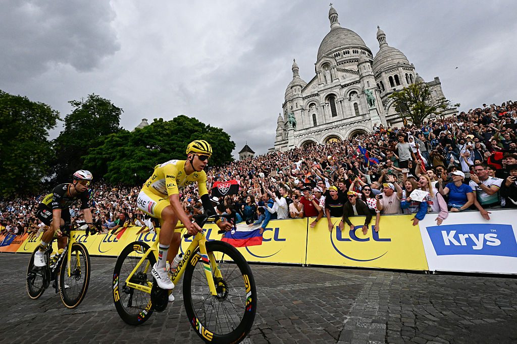 Tour de France 2025 at Butte de Montmartre