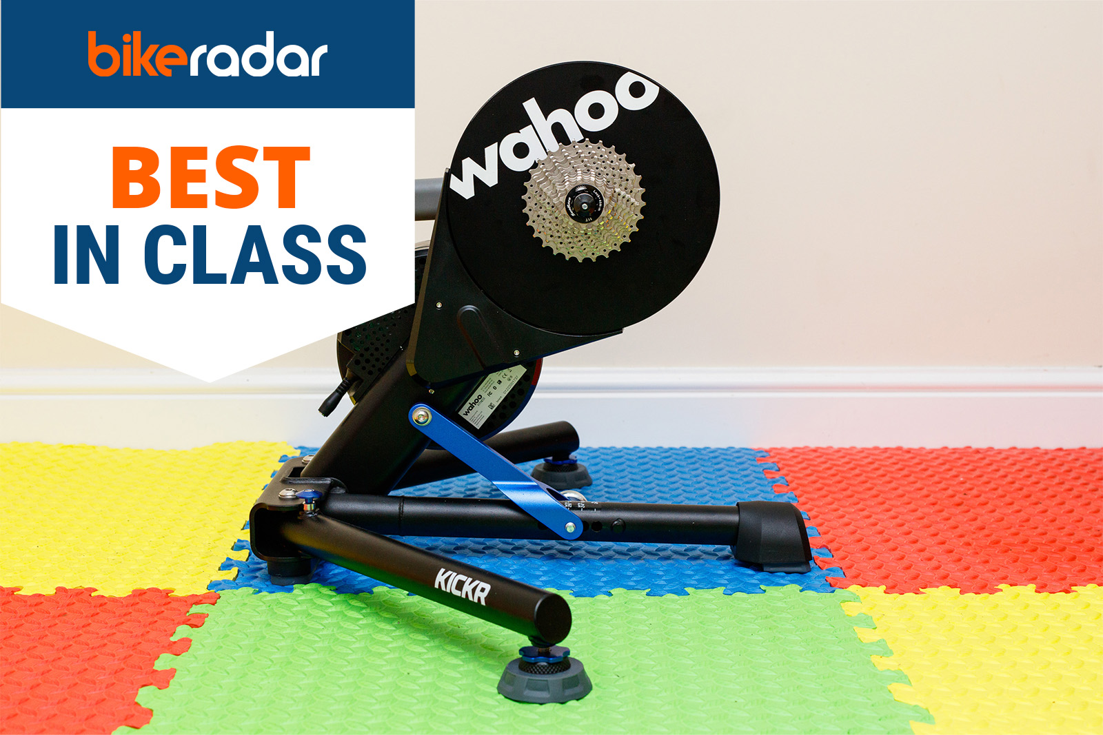 Wahoo KICKR with best in class banner