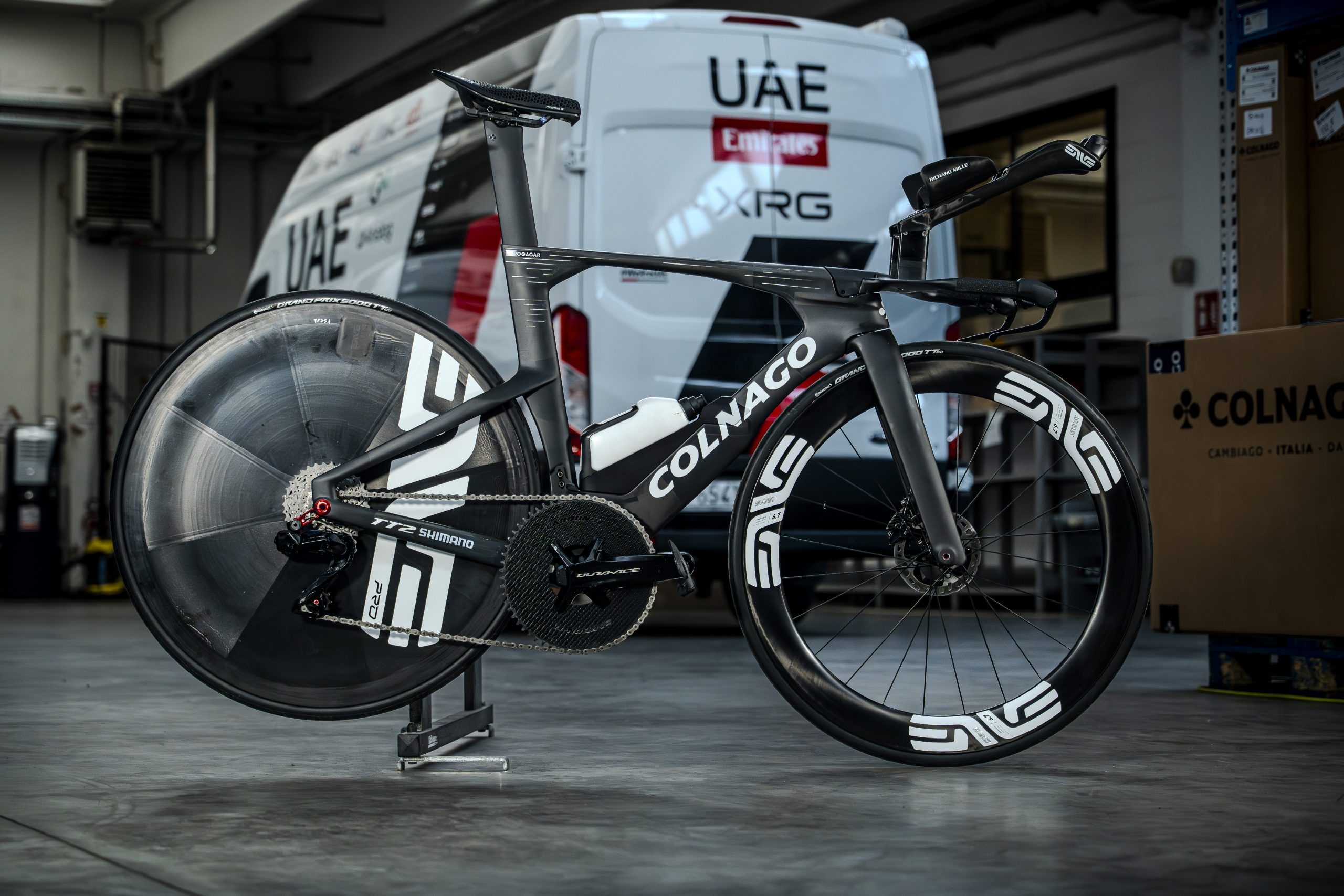 Tadej Pogačar's Colnago TT2