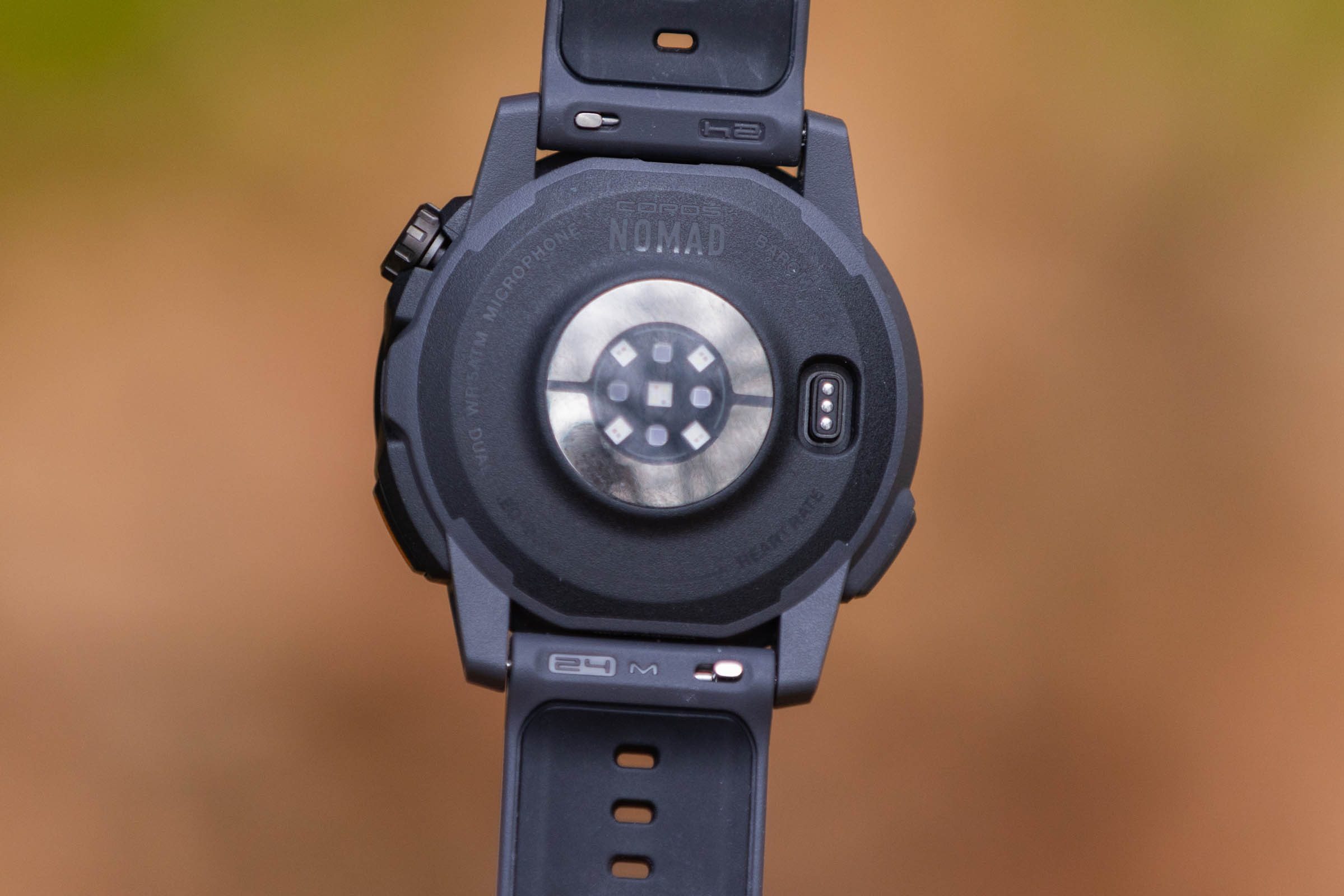 Coros Nomad rear of watch.