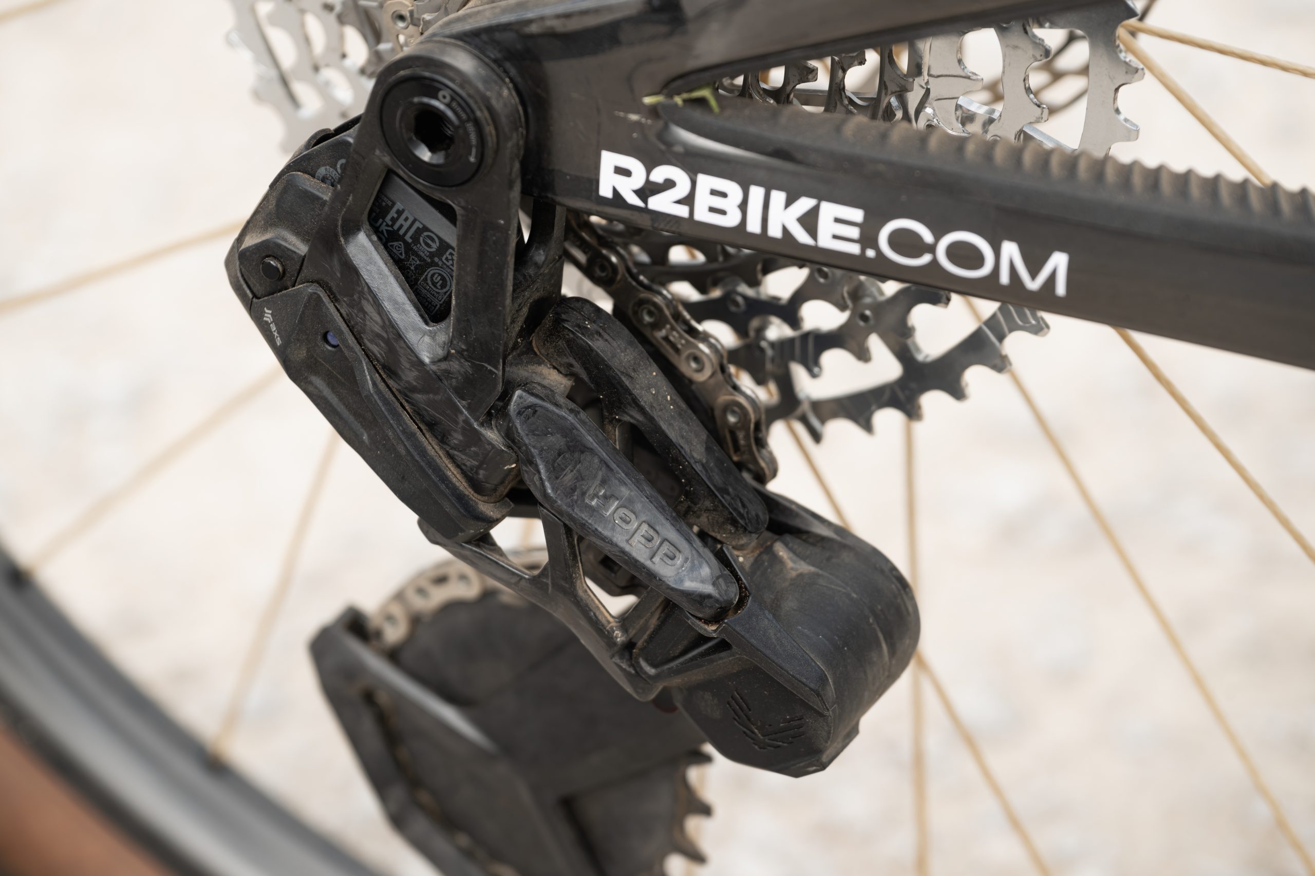 Dangerholm's Scott Spark RC HOPP derailleur