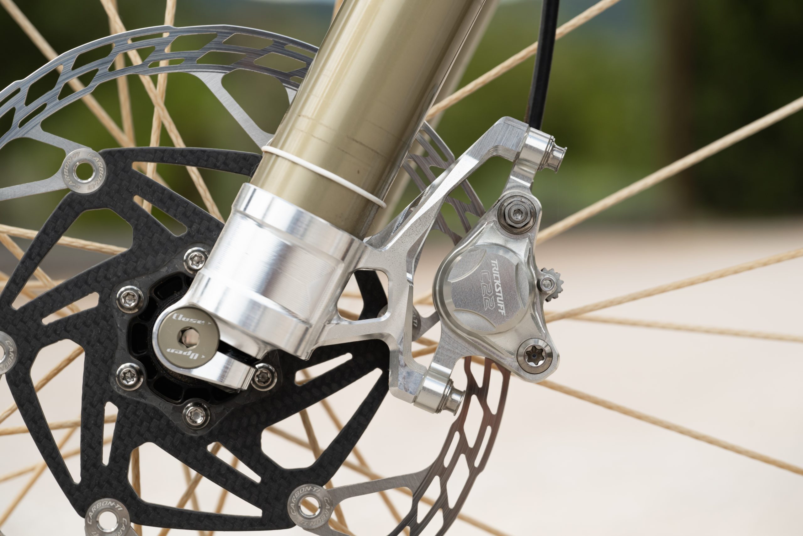 Dangerholm's Scott Spark RC brakes