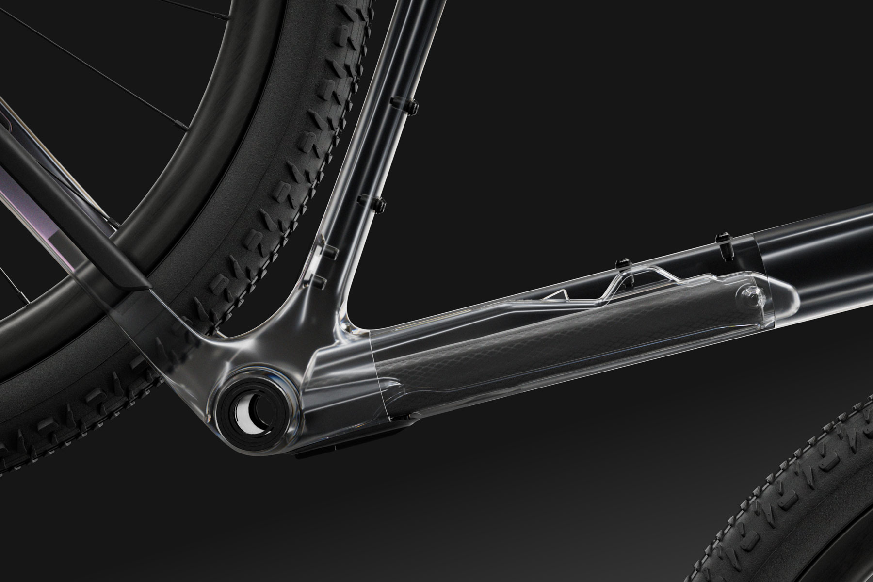 down tube storage