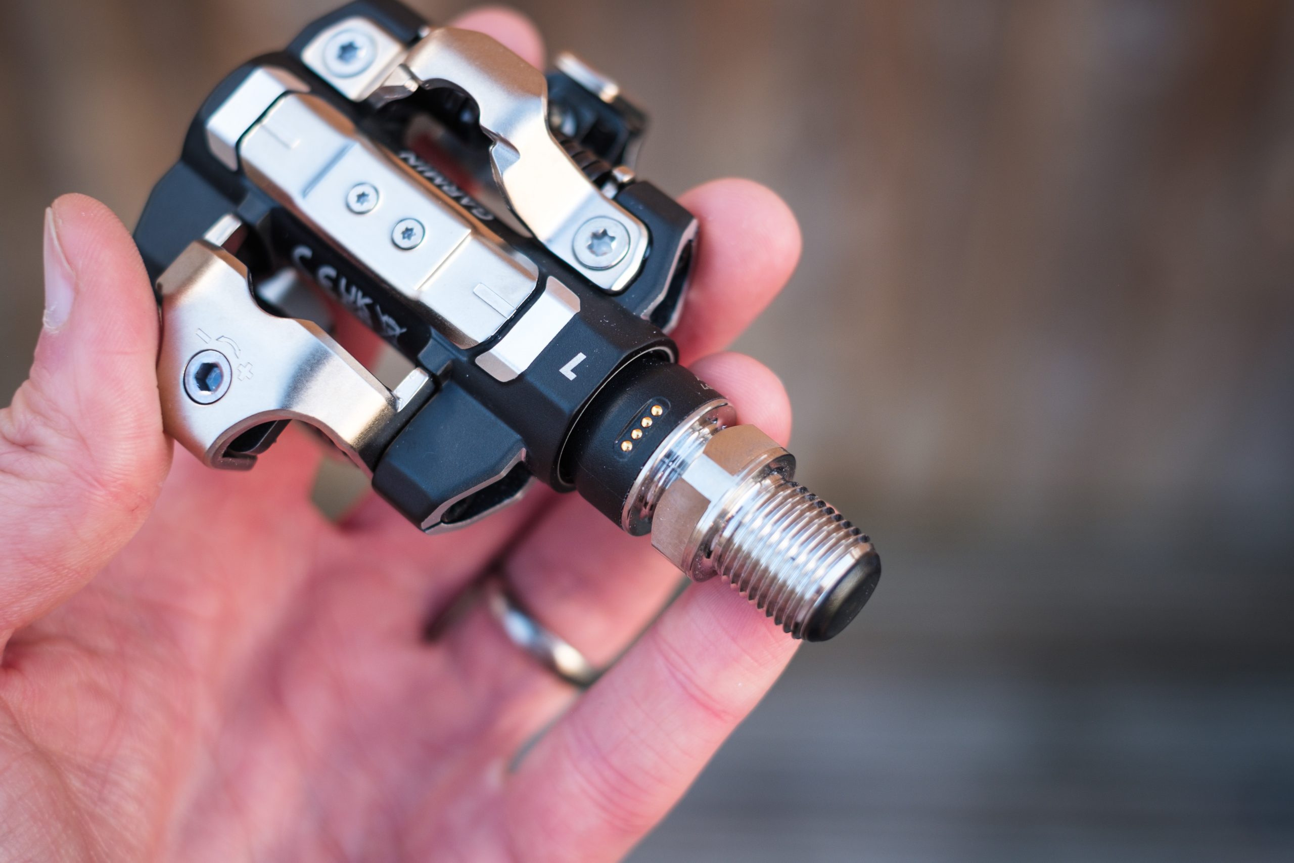 Garmin Rally XC210 power meter pedals