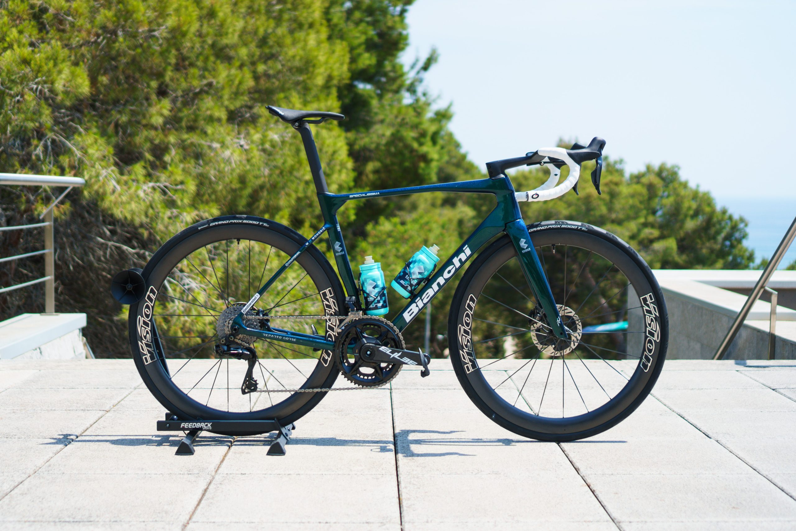 Matej Mohorič Bianchi Specialissima RC at the 2026 Tour de France