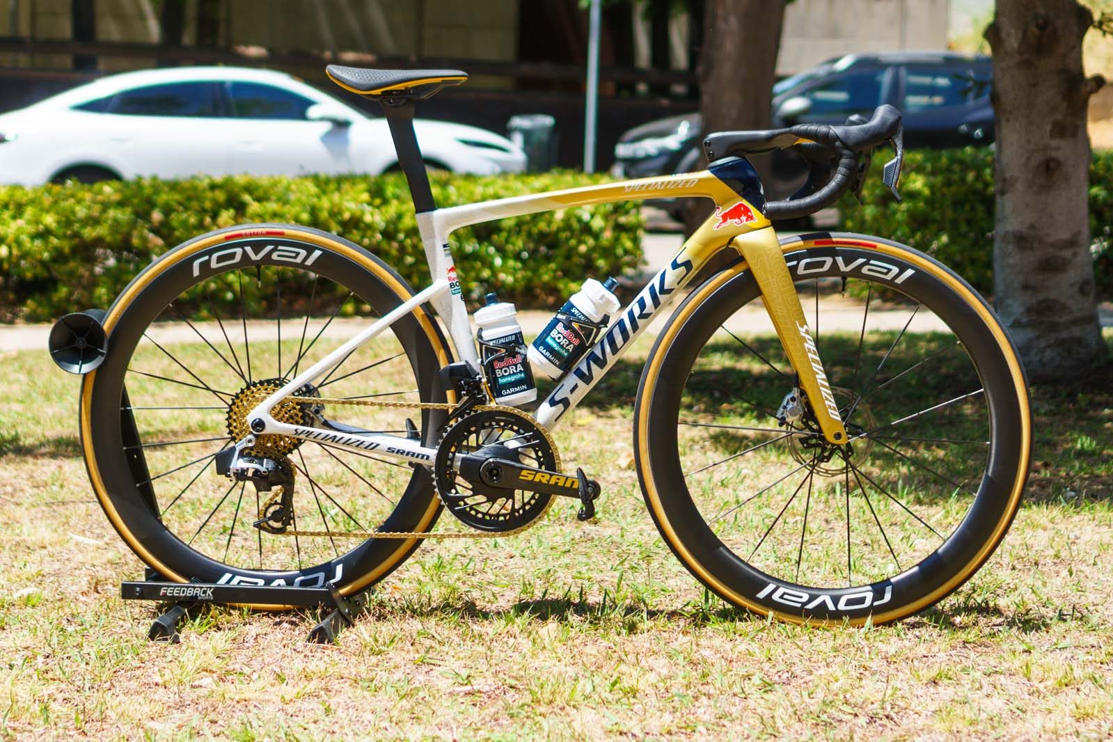 Remco Evenepoel Specialized S-Works Tarmac SL9 at the 2026 Tour de France.