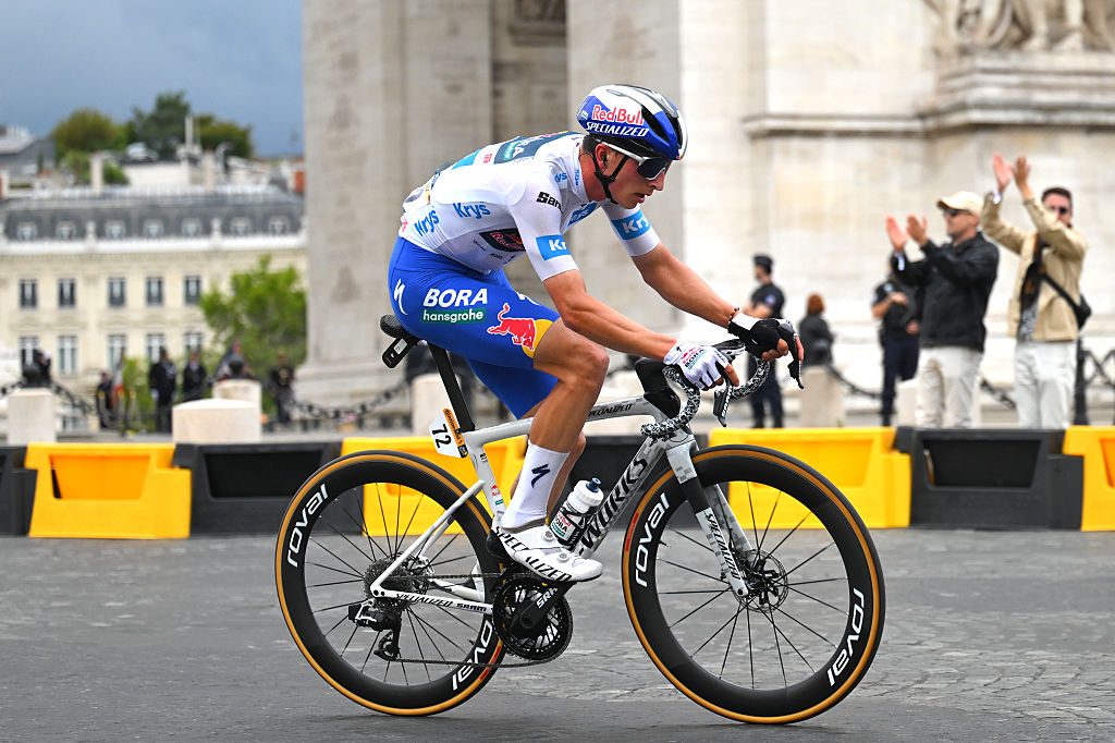 Florian Lipowitz won the best young riders jersey in 2025.