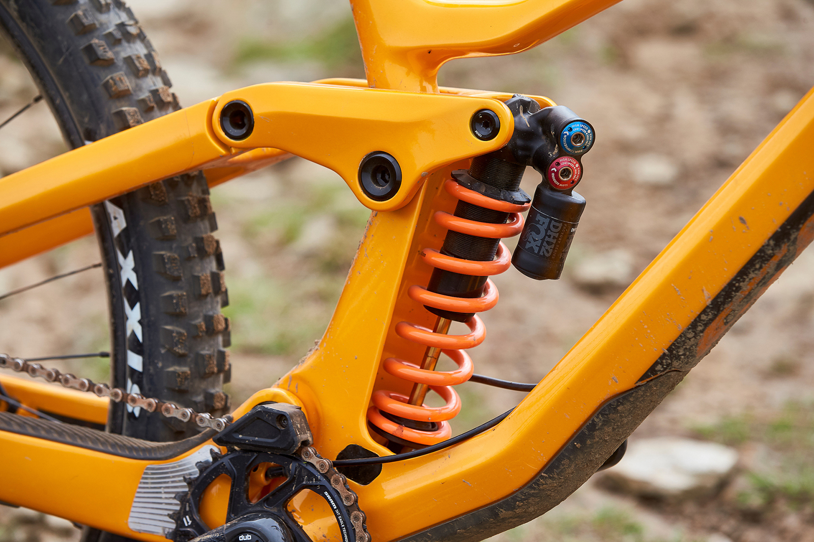fox rear suspension on mountain bike