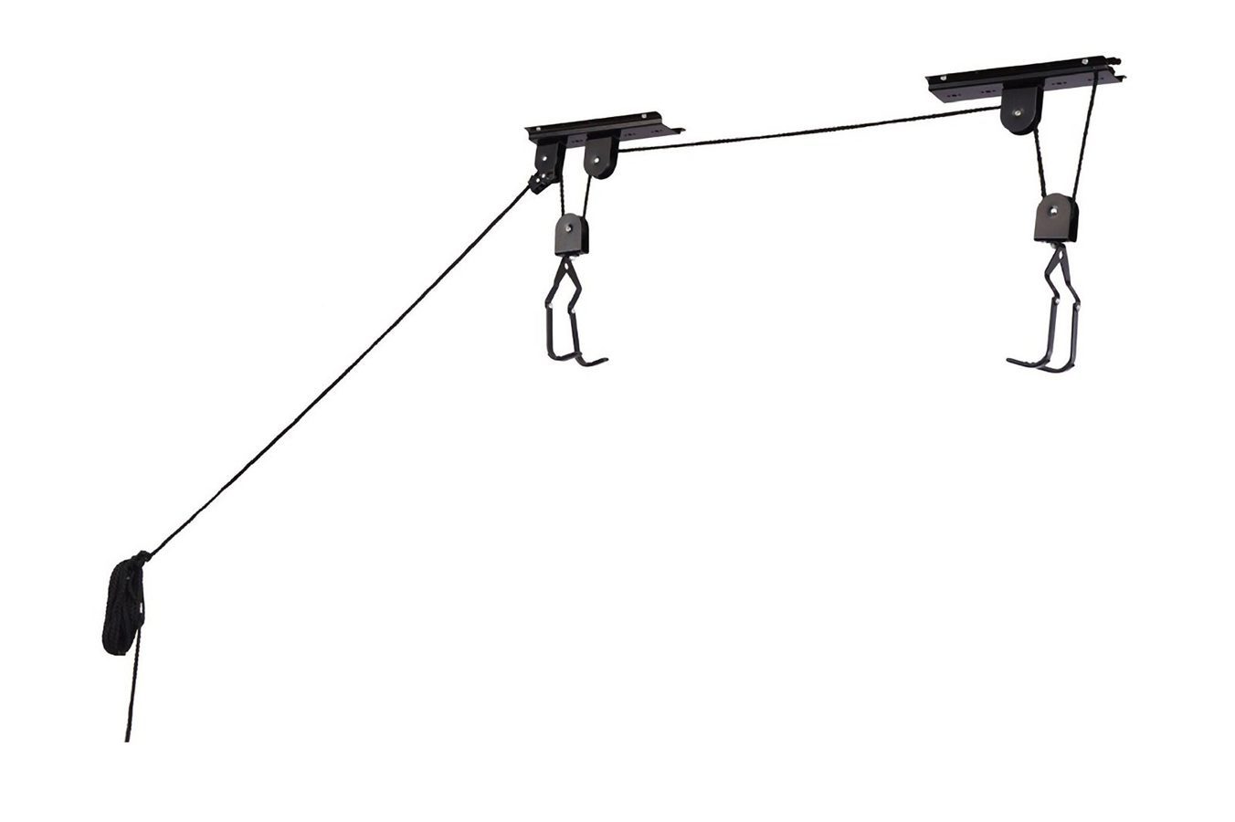 Bicycle hoist systems are handy if you're looking to store bikes in roof space