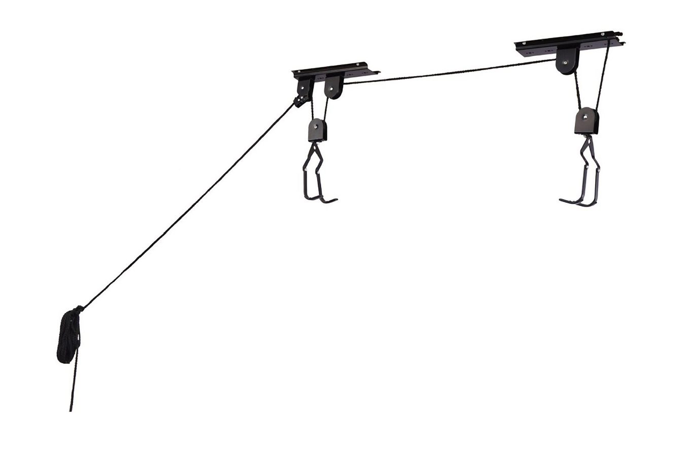 Bicycle hoist systems are handy if you're looking to store bikes in roof space