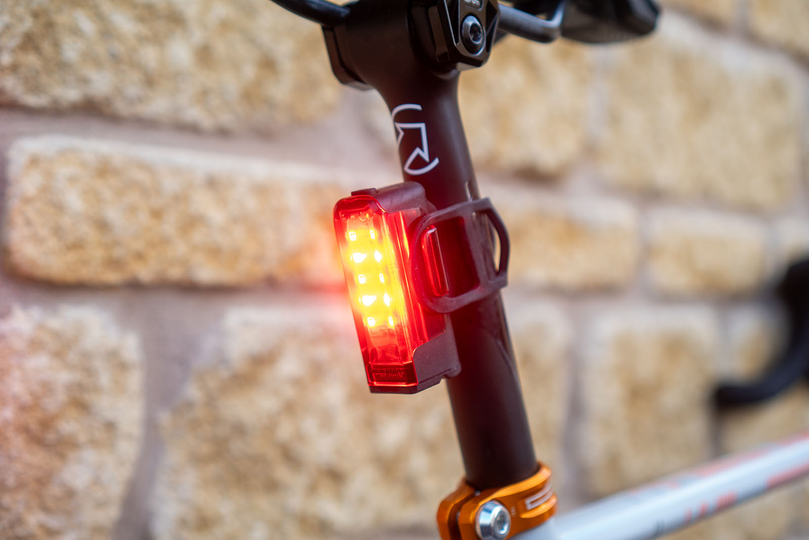 Lezyne Strip Drive Pro 400+ Rear light for road bikes