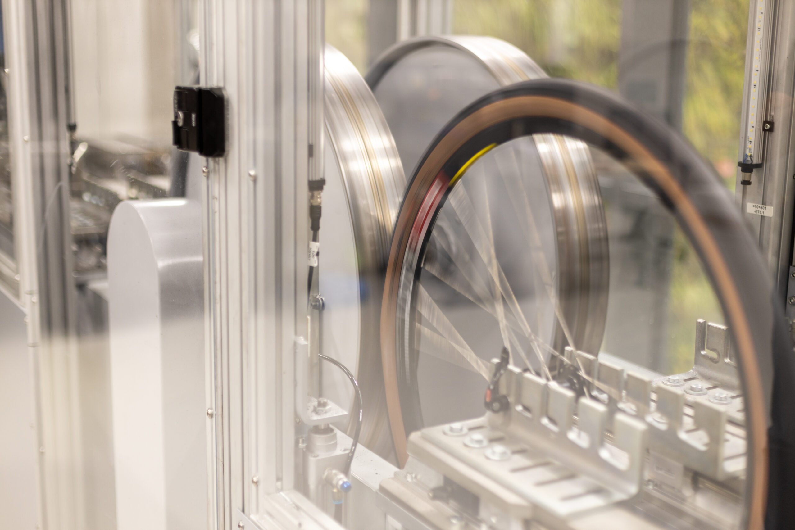 Schwalbe rolling resistance testing