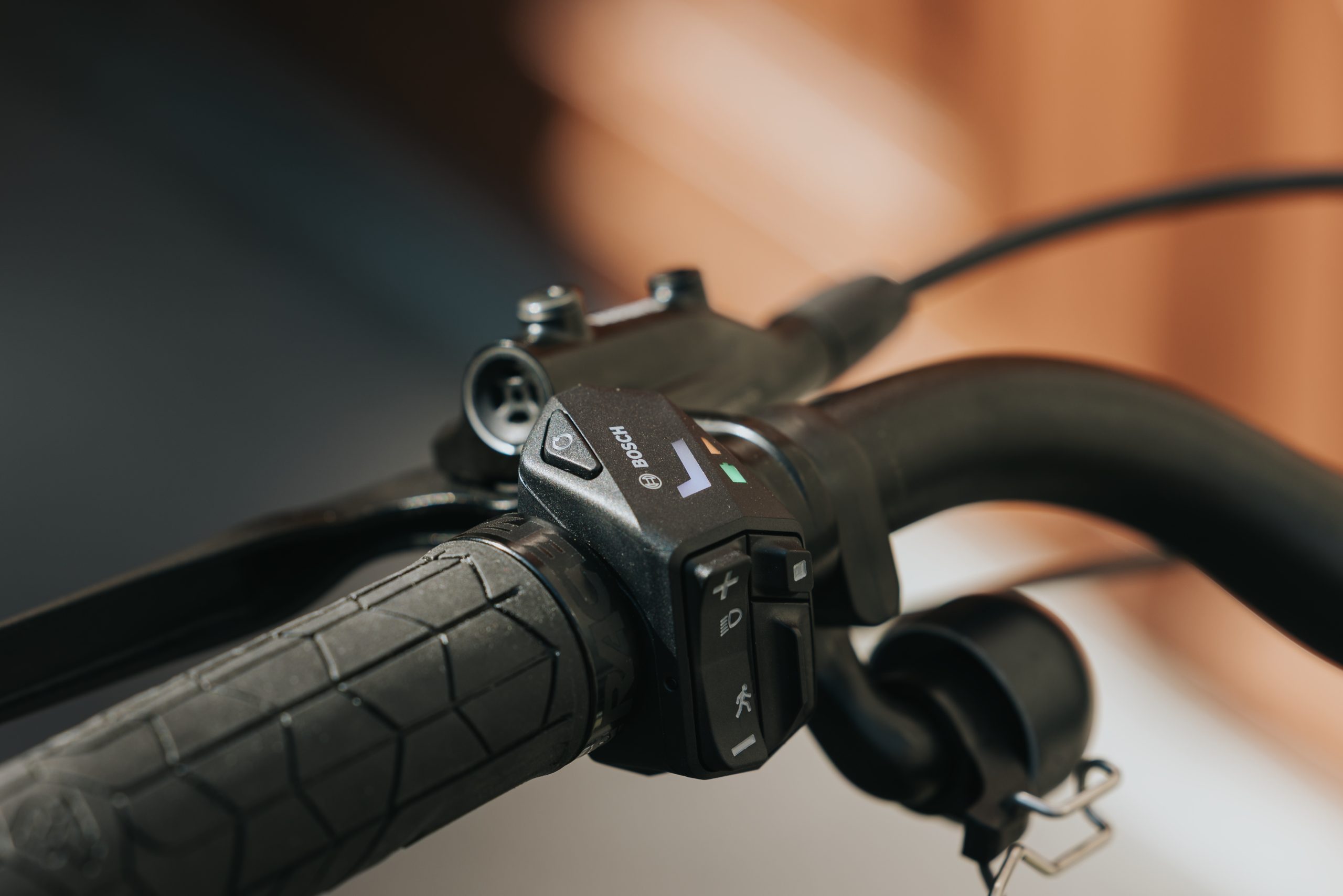 Bosch ebike handlebar controller. 