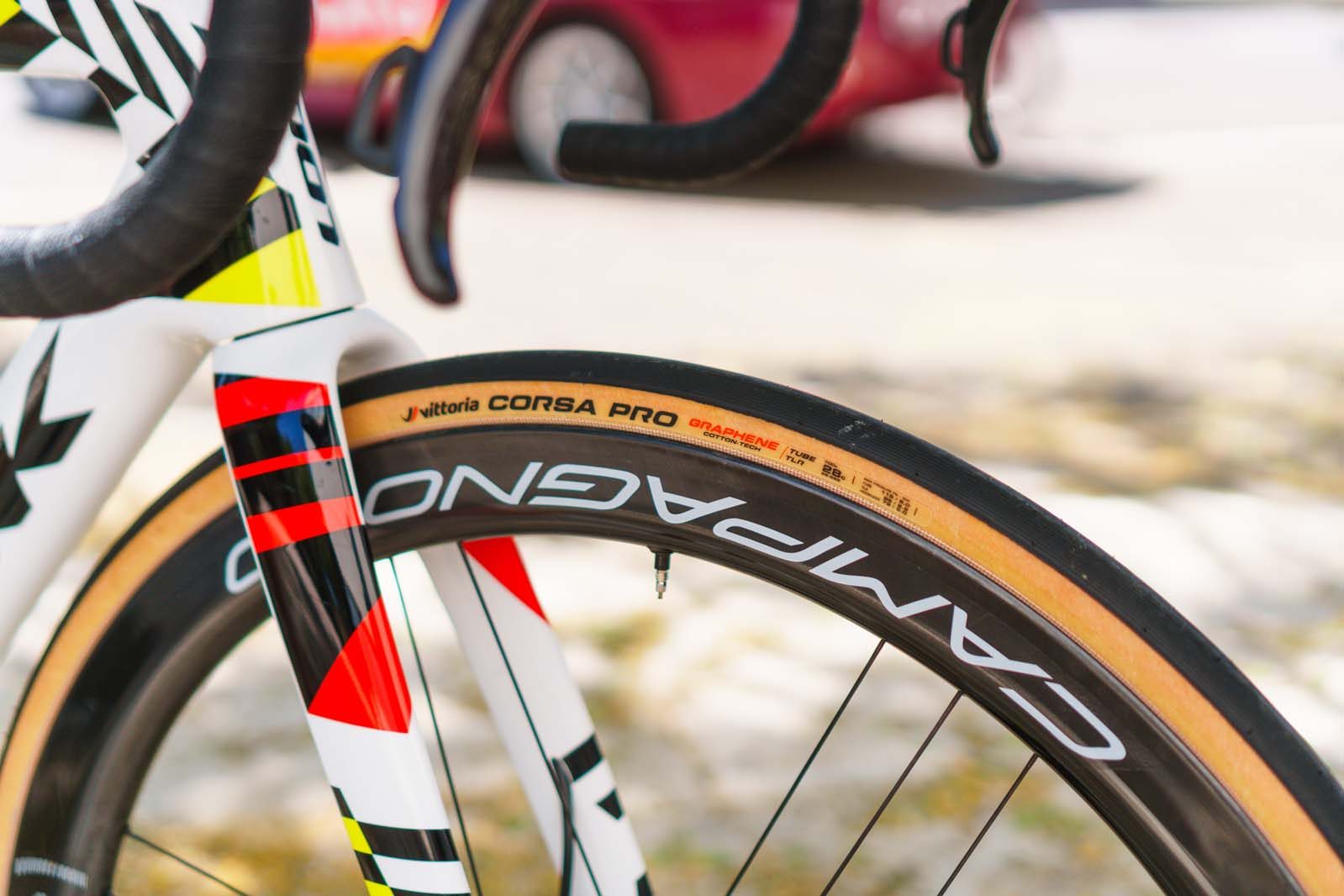 Milan Fretin Look 795 Blade RS at the 2026 Tour de France.