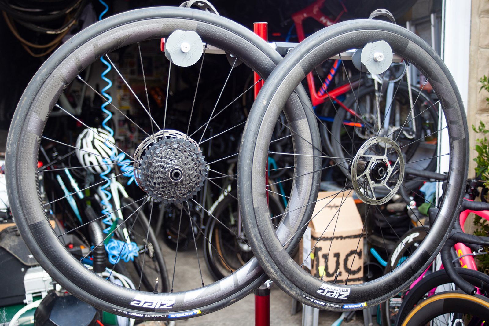 Zipp 303 Firecrest 08 Zipp 303 Firecrest wheelset for road bikes