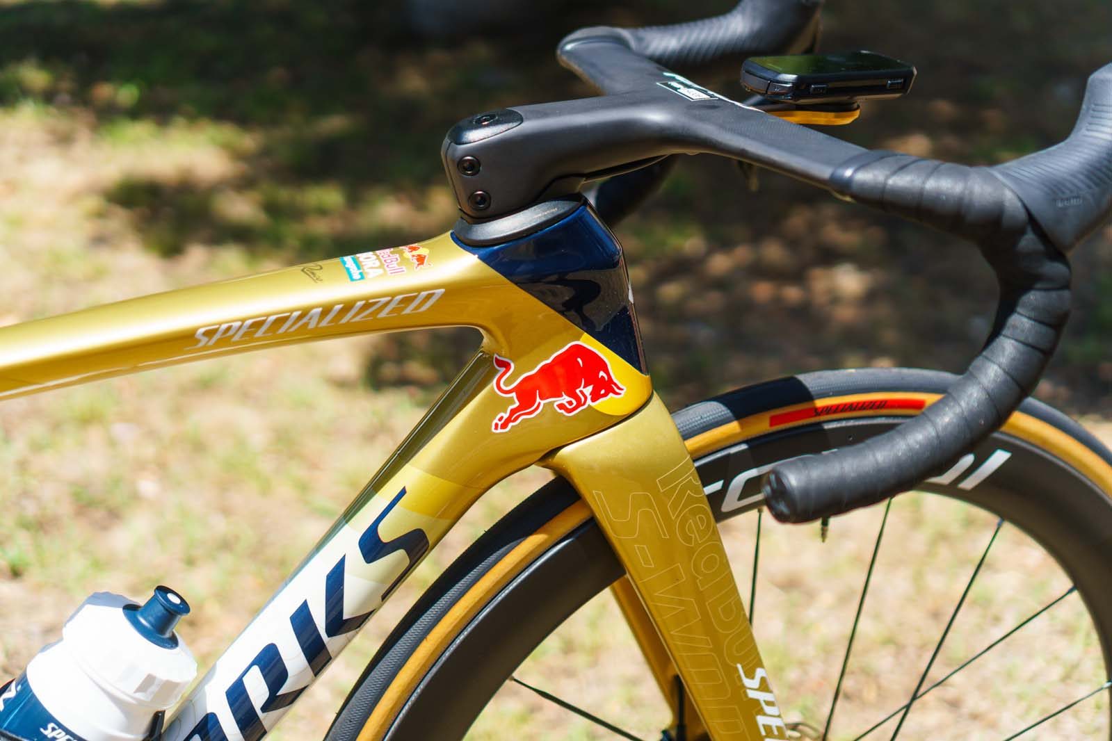 Remco Evenepoel Specialized S-Works Tarmac SL9 at the 2026 Tour de France.