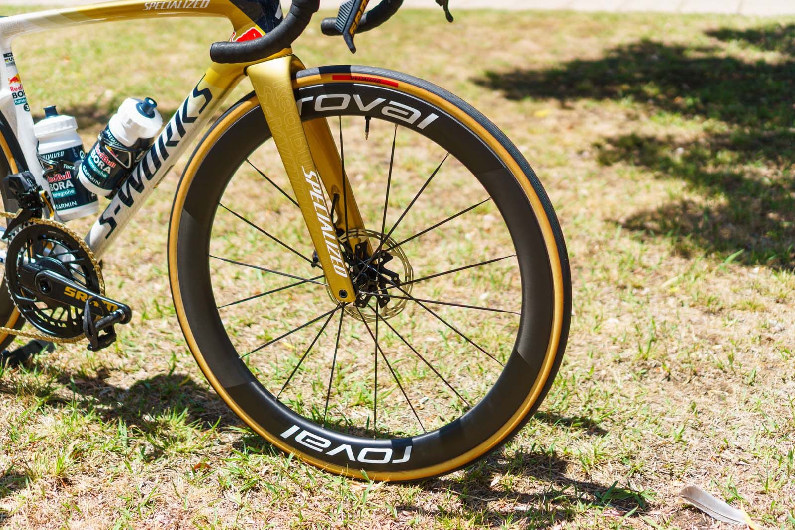 Remco Evenepoel Specialized S-Works Tarmac SL9 at the 2026 Tour de France.