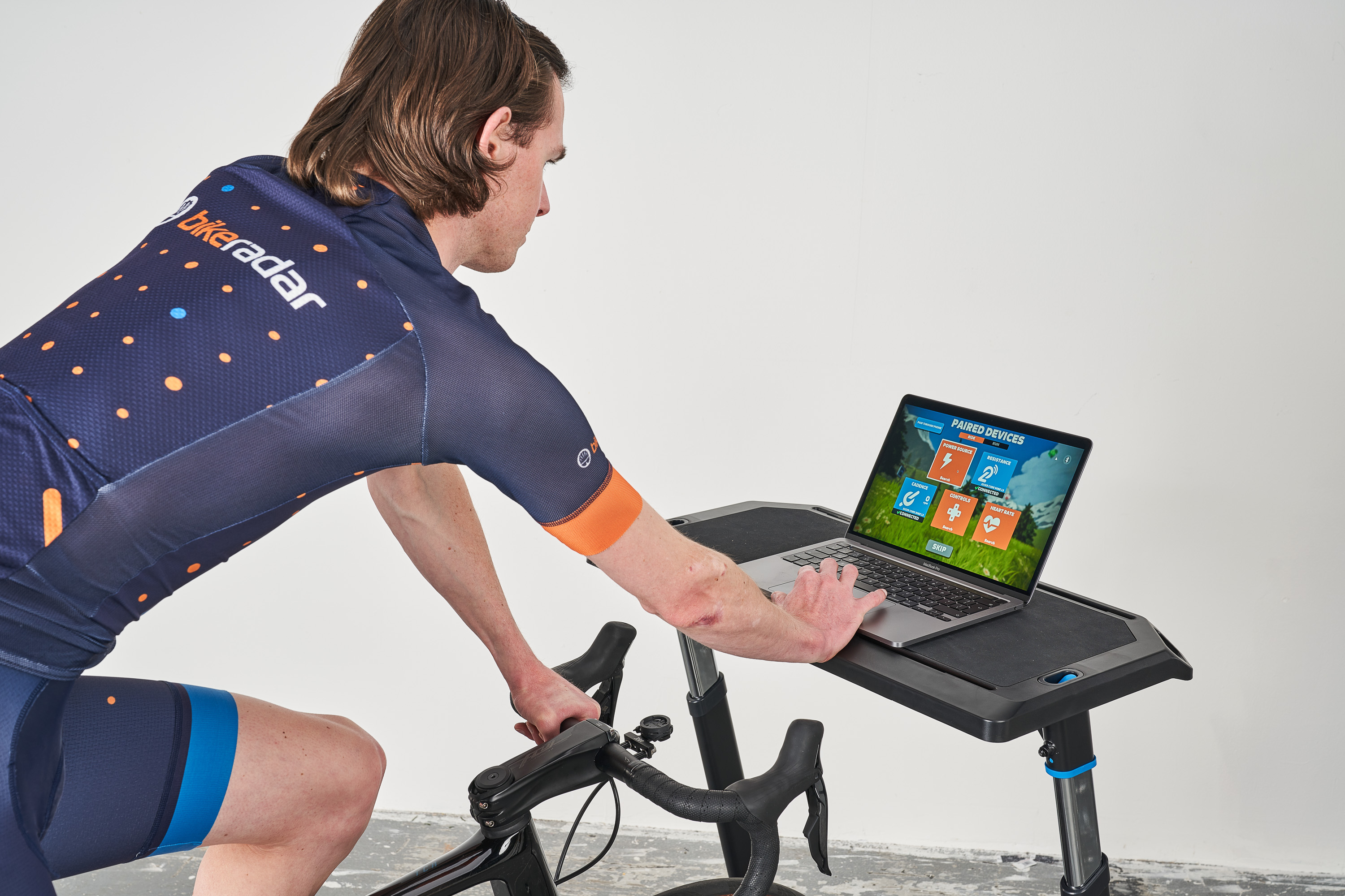 Indoor training setup Indoor training setup