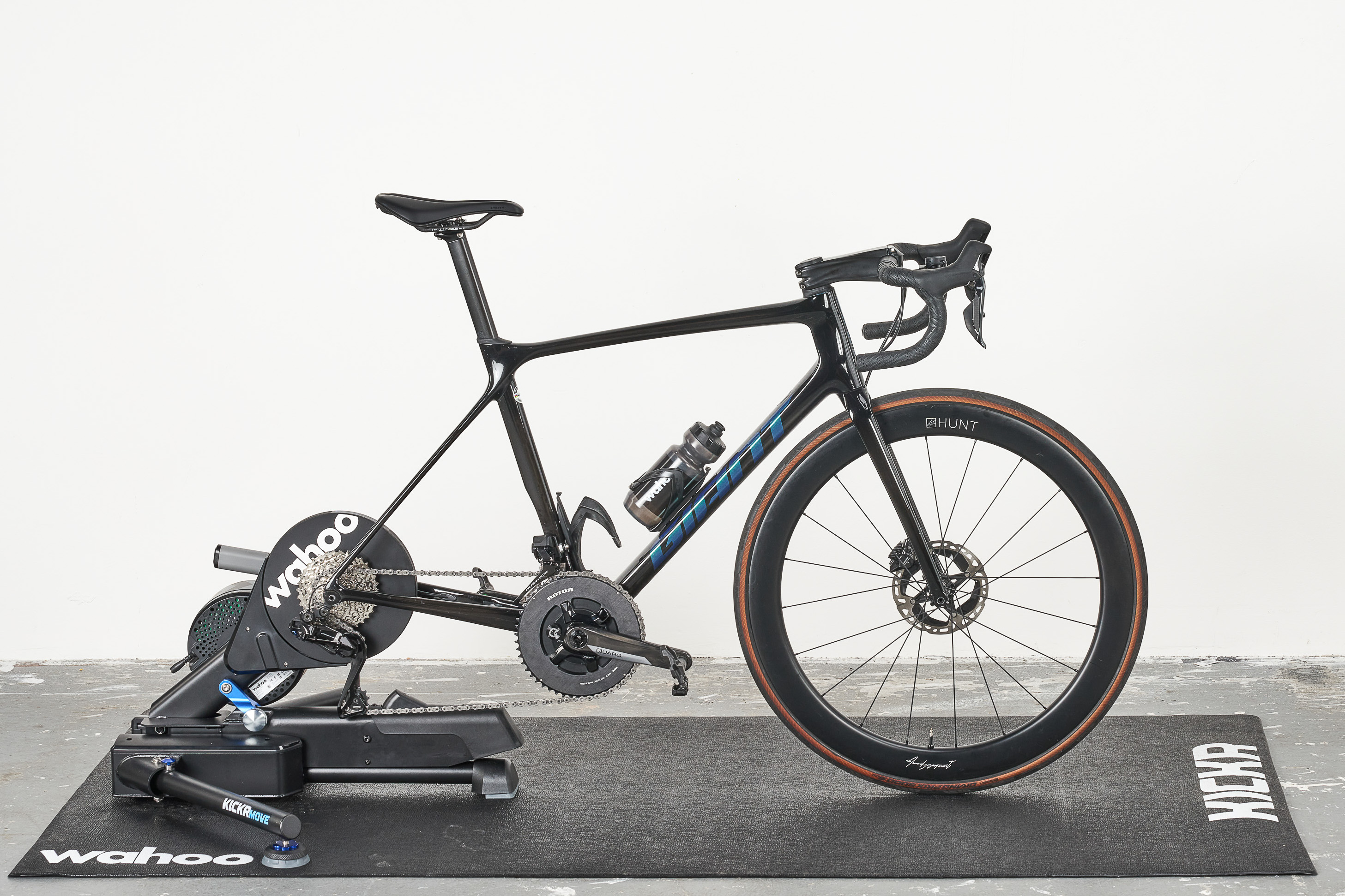Indoor cycling setup Indoor cycling setup