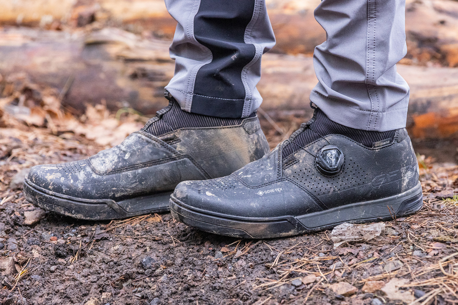 Shimano GF8 Gore-Tex flat MTB shoe