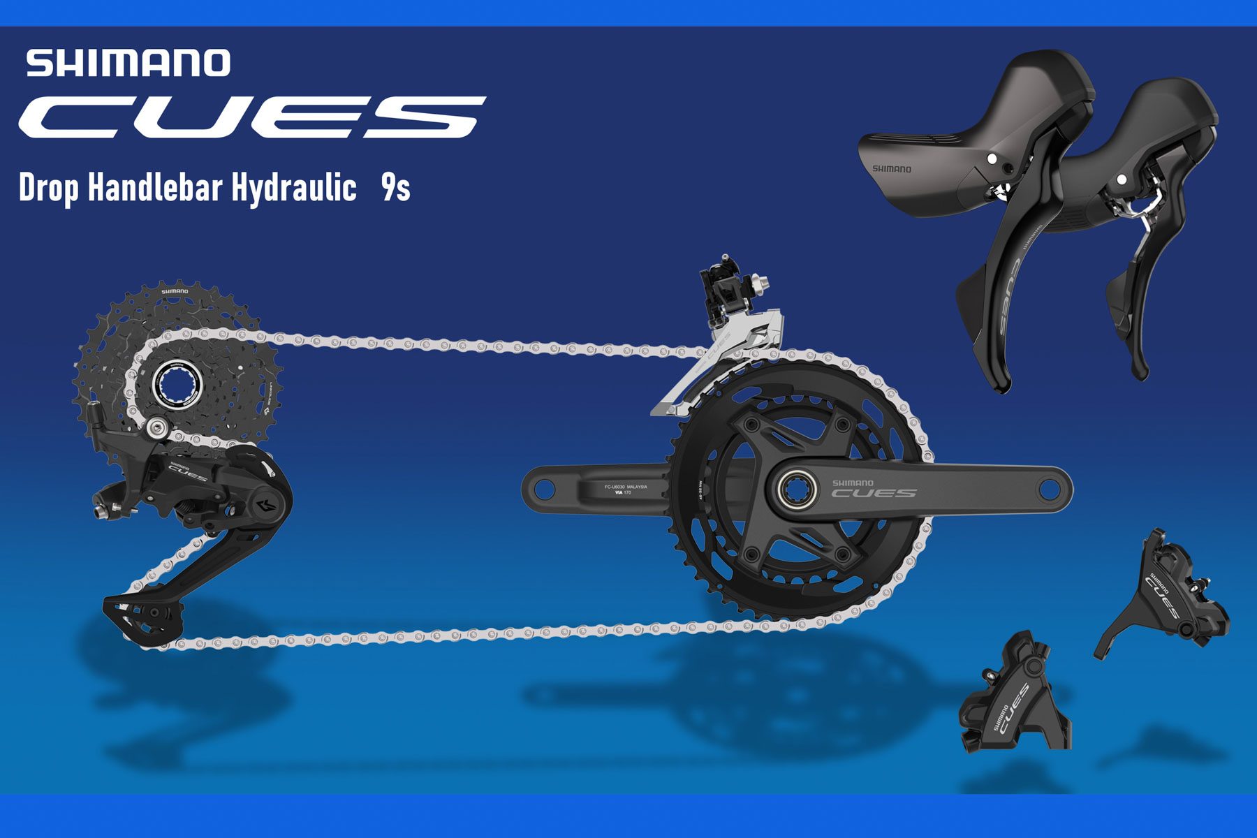 CUES DHB 2x9s Hydraulic