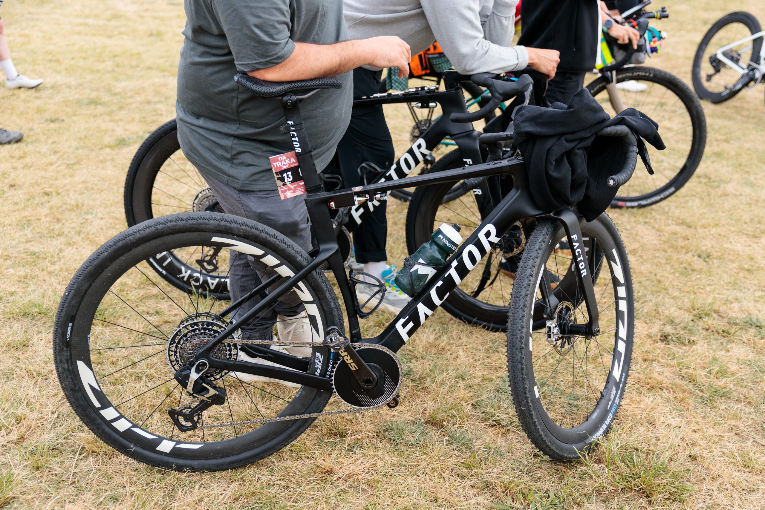 Unreleased aero Factor gravel bike at the 2026 Traka