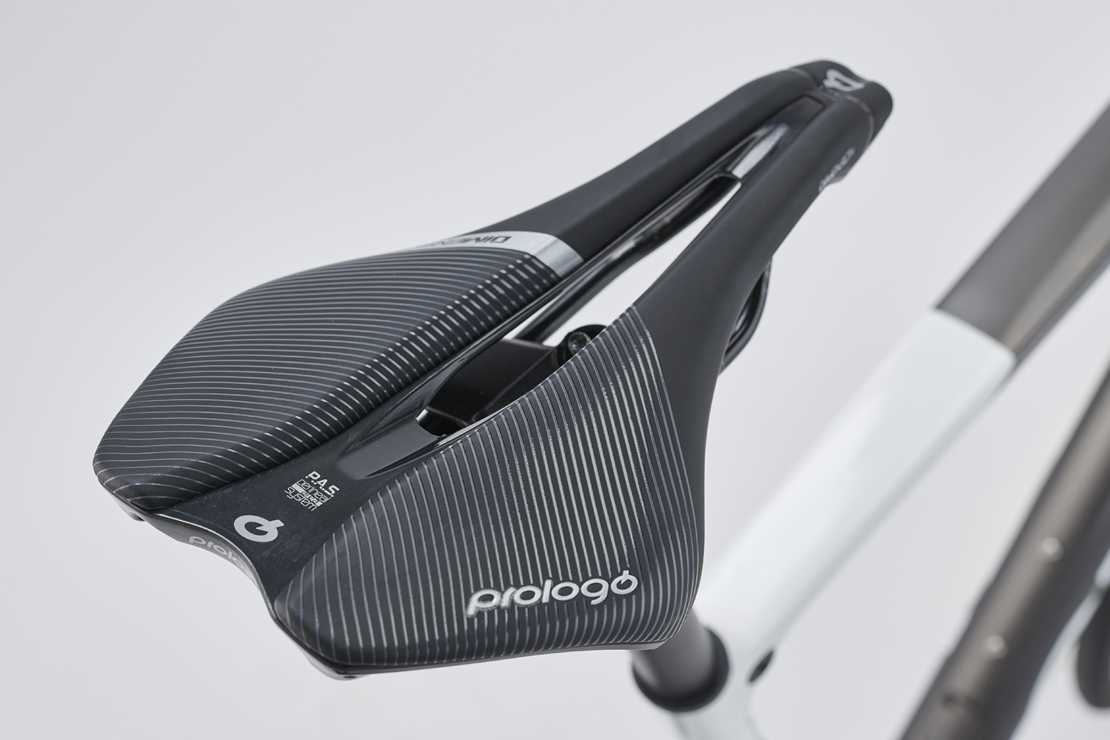 Orbea Orca M20 05 Prologo Dimension saddle on the Orbea Orca M20 road bike